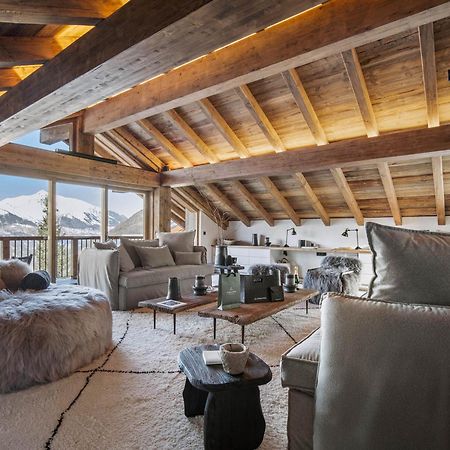 Вилла Chalet Spacieux Avec Bain Nordique, Hammam Et Vue Proche Des Pistes - Fr-1-570-66 Сен-Мартен-де-Бельвиль Экстерьер фото